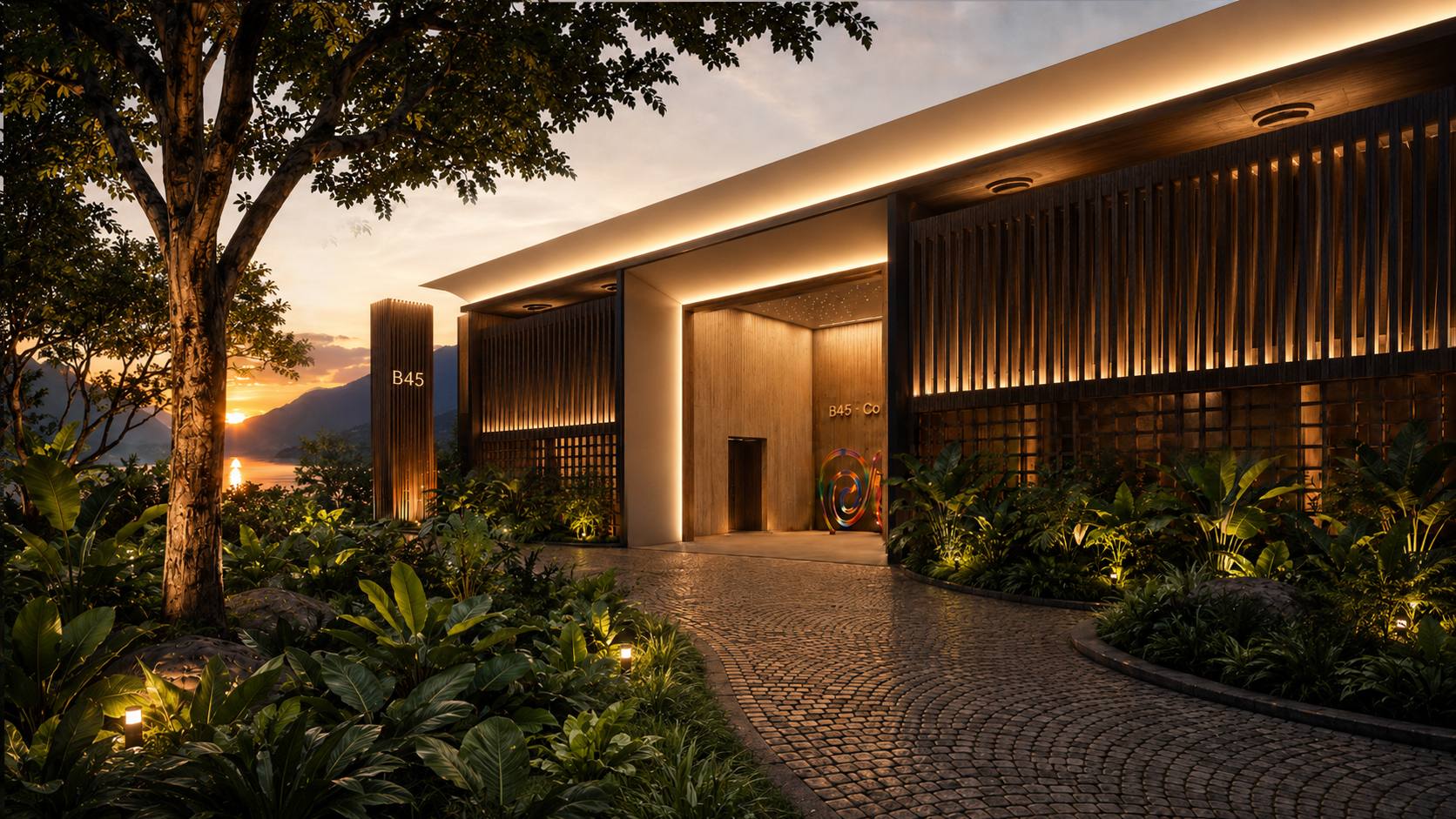 B45 Collective — hospitality lighting design in India